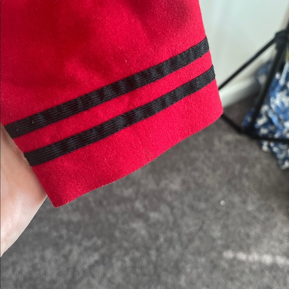 LizWear Red Utility Jacket with Flap Pockets - Picture 2 of 3